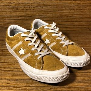 ‼️Rare‼️ Converse Star and Bars Mustard Japanese